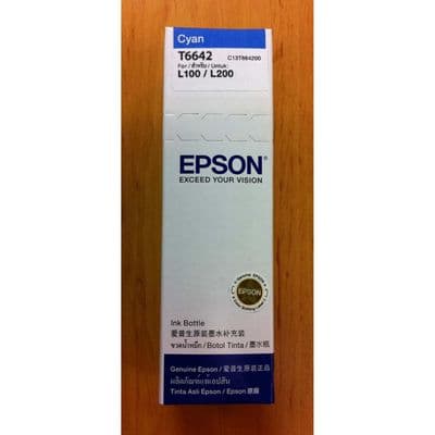 EPSON Ink Bottle (Cyan) T664200/MDT