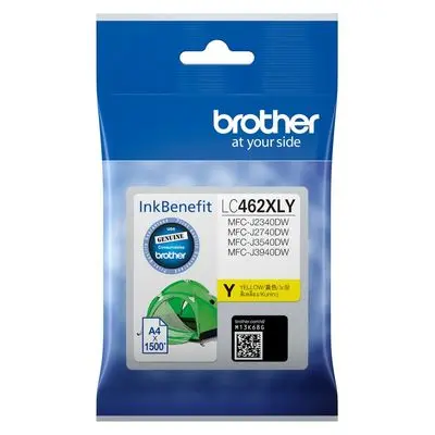 BROTHER Cartridge (Yellow) LC-462XLY